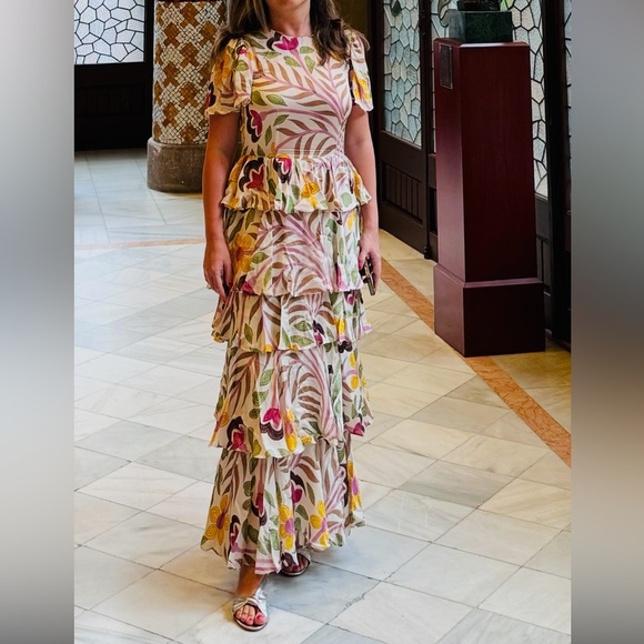 RHODE Serena Printed Dress - Picture 11 of 11